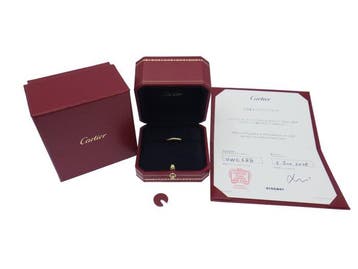 Cartier - Ring - 1895 Wedding band Ring Au750 - 18 karaat