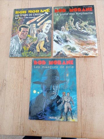 Bob Morane - 7x C - 7 Album - Herdruk - 1975/1996, Nieuw