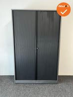 Roldeurkast - Ahrend - B Keuze - 195x120x45cm - Antraciet me, Werkplek, Ophalen of Verzenden, Gebruikt, Kast