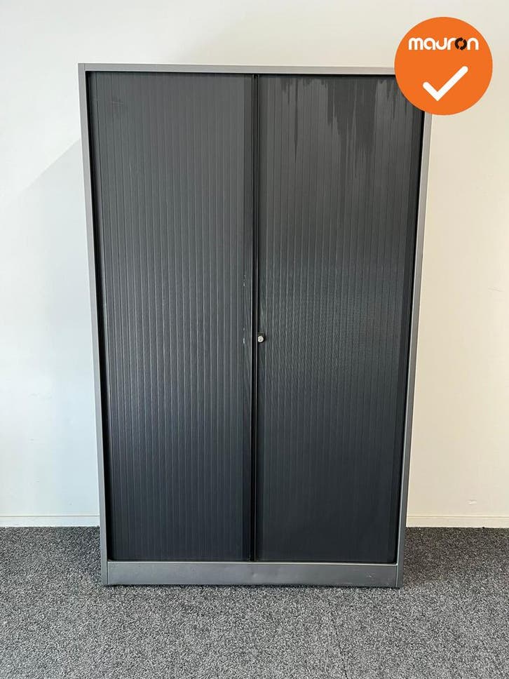 Roldeurkast - Ahrend - B Keuze - 195x120x45cm - Antraciet me, Zakelijke goederen, Kantoor en Winkelinrichting | Kantoormeubilair en Inrichting