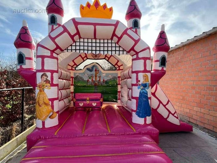 Springkasteel Boing Inflatables Prinses, Hobby en Vrije tijd, Feestartikelen | Verhuur, Ophalen