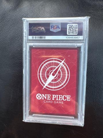 Bandai - 1 Graded card - One Piece - Foxy #059 Promo card,, Hobby en Vrije tijd, Verzamelkaartspellen | Overige, Nieuw