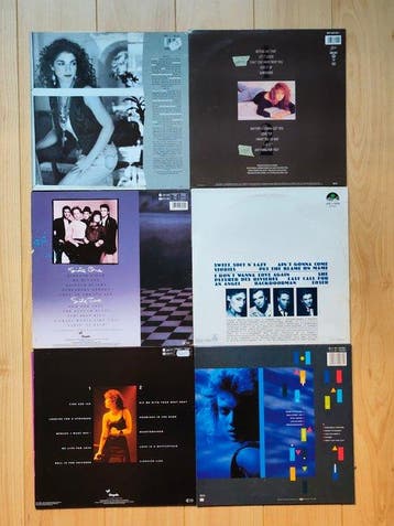 Gloria Estefan/Pat Benatar/Viktor Lazlo/Kim Wilde - 6 Albums