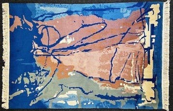 Moderne Nepal - Vloerkleed - 198 cm - 137 cm - tapijt, Nieuw