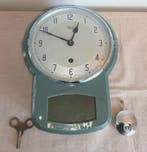 Klok - Metaal, Glas, Chroom - 1940-1950
