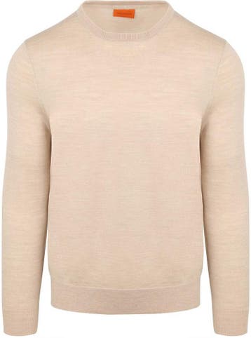 Suitable Merino Pullover Ecru maat Maat 48/50 (M) Heren, Vêtements | Hommes, Pulls & Vestes, Verzenden