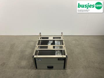 Aluca bedrijfswageninrichting 645x945x350mm (2974), Verzenden