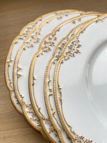 Limoges Matin Charles - Assiette (18) - Porcelaine