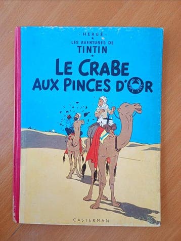 Tintin T6 + T9 - Le crabe aux pinces dOr (B20) + Loreille, Boeken, Stripverhalen, Nieuw
