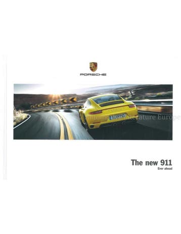 2017 PORSCHE 911 CARRERA | TARGA HARDCOVER BROCHURE JAPANS, Ophalen of Verzenden, Nieuw