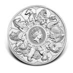 1 kilo zilveren Queens Beast Completer munt 2021