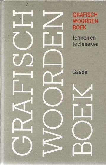 Grafisch woordenboek 9789060173312 Garland, Boeken, Verzenden, Gelezen, Garland