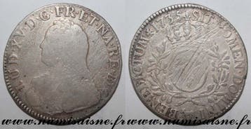 Ecu de Béarn France Frankreich Gad 321a Louis Xv Ecu Von..., Verzenden, België