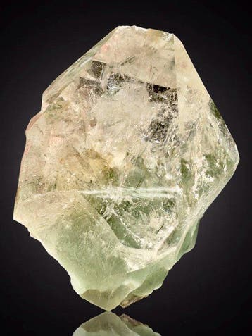 kwarts met bissoliet & diopsiet. Mineralencollectie -, Verzamelen, Mineralen en Fossielen