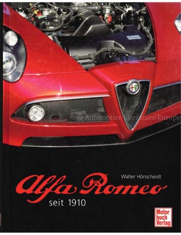 ALFA ROMEO SEIT 1910, Boeken, Nieuw
