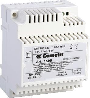 Comelit Ikall Wisselstroomvoeding 33/35VDC | 1595, Verzenden, Nieuw