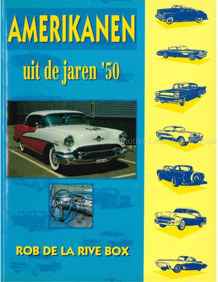AMERIKANEN UIT DE JAREN '50, Livres, Autos | Brochures & Magazines, Enlèvement ou Envoi