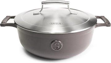 2dekans | Saveur Voyage Hapjespan Ø25 cm – Gietijzer –, Ophalen of Verzenden