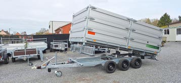 JCS 3-Zijdige Kipper 400x200 3500 Kg - Op Voorraad!, Ophalen, Nieuw