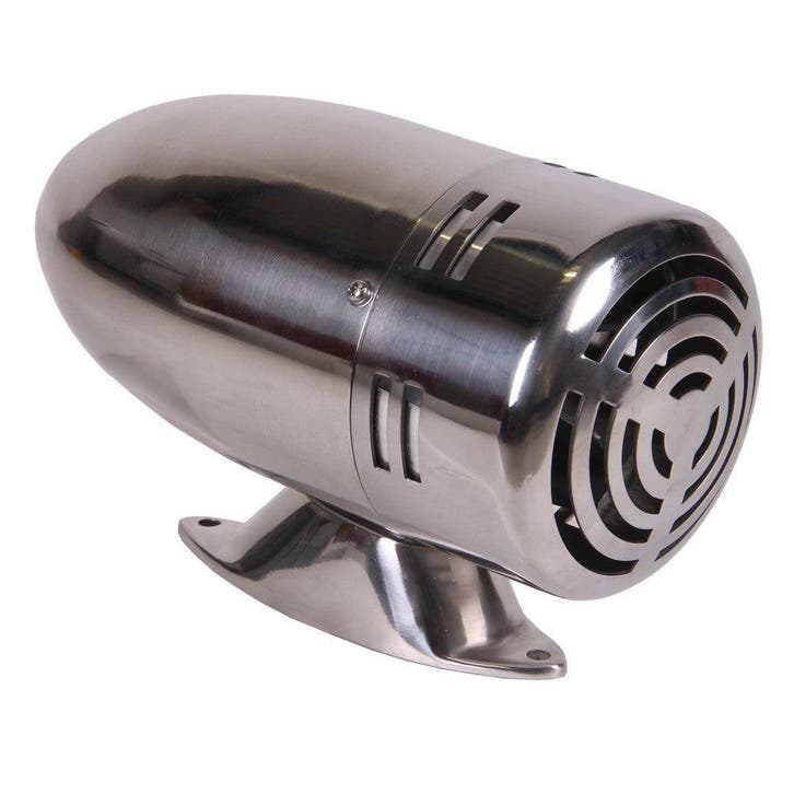 Sirene chroom 12V, Doe-het-zelf en Bouw, Gereedschap | Lasapparaten, Ophalen of Verzenden