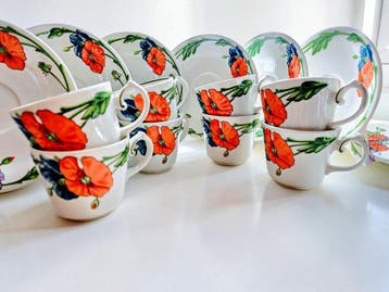 Villeroy & Boch - Koffie- en theeservies (16) - Vitro