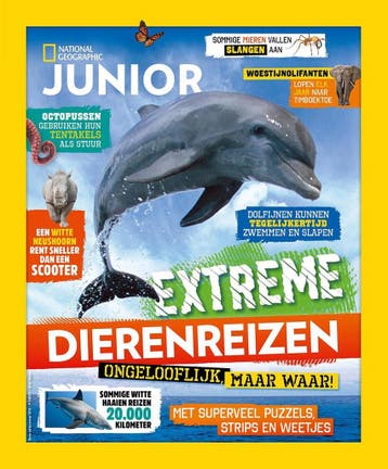 NGJ ZOMERBOEK EXTREME DIERENREIZEN 0001 7435157858861, Boeken, Verzenden, Zo goed als nieuw, Hearst Magazines Netherlands B