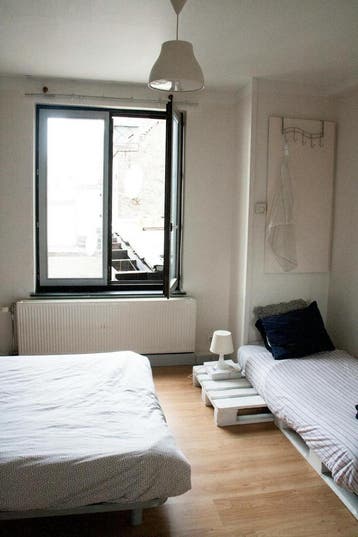 Appartement en Rue Verte, Schaerbeek, Immo, Appartements & Studios à louer, 35 à 50 m², Bruxelles