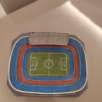 FC Barcelona - 2010 - Kleine maquette van het Camp