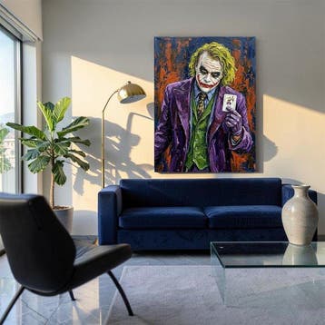 Naro - Canvas [XL] - Joker - Lo Sguardo del Caos (Heath