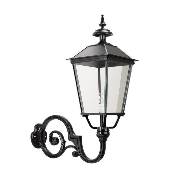 Buitenverlichting wand vierkant Klassieke Muurlamp Singel XL, Tuin en Terras, Buitenverlichting, Verzenden