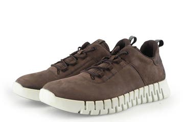 Ecco Sneakers in maat 45 Bruin, Kleding | Heren, Schoenen, Ecco, Bruin, Verzenden, Zo goed als nieuw