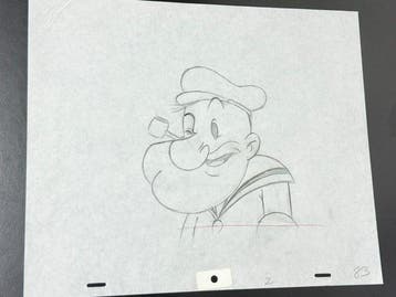 King Features - Originele animatietekening van Popeye -, Cd's en Dvd's, Nieuw in verpakking