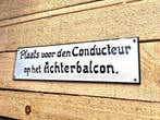 Plaats voor den conducteur op het achterbalkon, Verzamelen, Verzenden, Nieuw