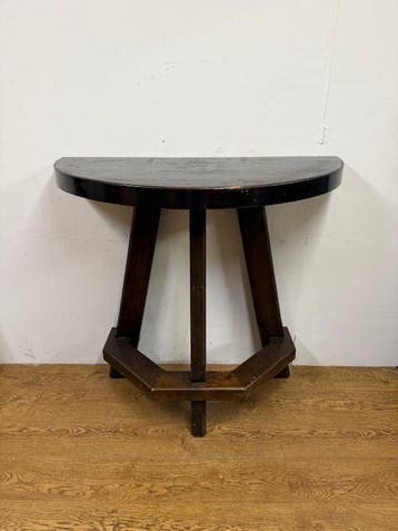 Gebruikte Statafel Massief hout (120x60 cm) -T1711, Huis en Inrichting, Ophalen, Nieuw