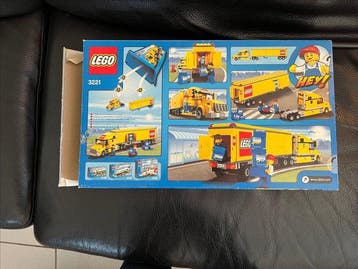 Lego Set - 3221 - World City - Camion livraison jouet, Nieuw