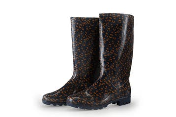 Xq Footwear Regenlaarzen in maat 39 Panter, Verzenden, Regenlaarzen