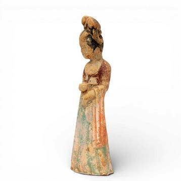 Oud Chinees, Tang-dynastie Terracotta Een zeldzame