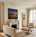 Le Yack - She Waits Outside Her Own Life - Hand-signed, Antiquités & Art