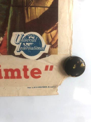 aucun - Satellites dans lunivers - affiche originale Belge