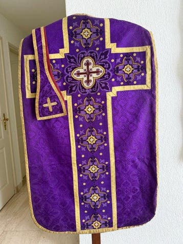 Religieuze en spirituele objecten (2) - Zijde, Borduurwerk,