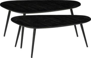 2dekans | Mica Decorations Jailey Bijzettafel - Set van 2 -, Huis en Inrichting, Tafels | Salontafels, Ophalen of Verzenden, Nieuw
