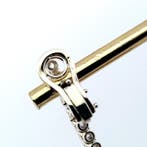 Boucles doreilles - 18 carats Or blanc Perle - Diamant, Nieuw