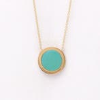Tiffany & Co. - Ketting met hanger roze goud