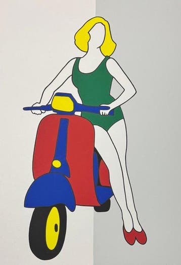 Marco Lodola (1955) - Vespa