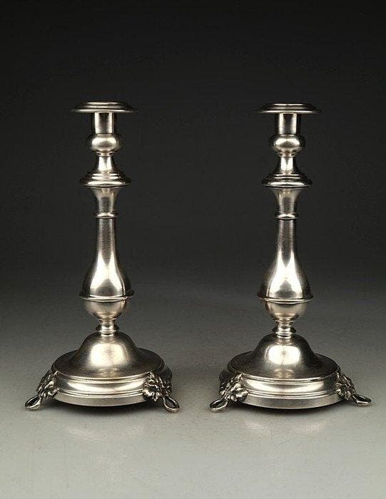 WMF - Kaarsenhouder - Verzilverd, Antiquités & Art, Art | Objets design