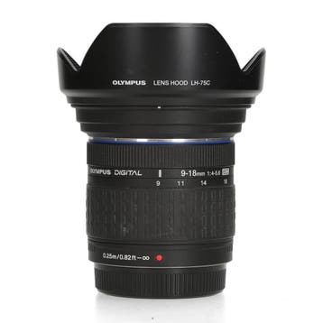 Olympus 9-18mm f/4-5.6 M.Zuiko Digital ED - Four Thirds, Ophalen of Verzenden