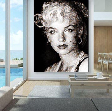 A qualcuno piace caldo (1959) Mosaico - Marilyn Monroe, Nieuw