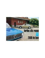1966 ALFA ROMEO OSI 2600 BERLINA DE LUXE BROCHURE, Ophalen of Verzenden