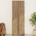 vidaXL Opbergkast 3 pcs Artisan Eiken, Verzenden, Nieuw