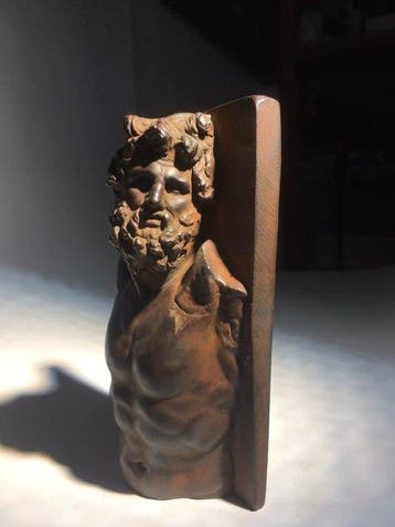 koudgegoten keramiek sculptuur - 13 cm (Zonder minimumprijs)
